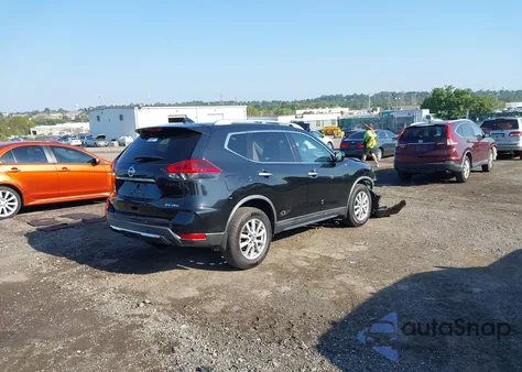 2020 Nissan Rogue Sv Intelligent Awd из США, поврежденный, VIN KNMAT2MV6LP521250